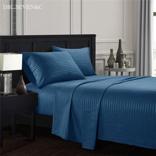 4pcs bed linen set pure bedding set Queen King nordic Bed cover bedspread fitted sheet + flat sheet+ Pillow case mattress cover