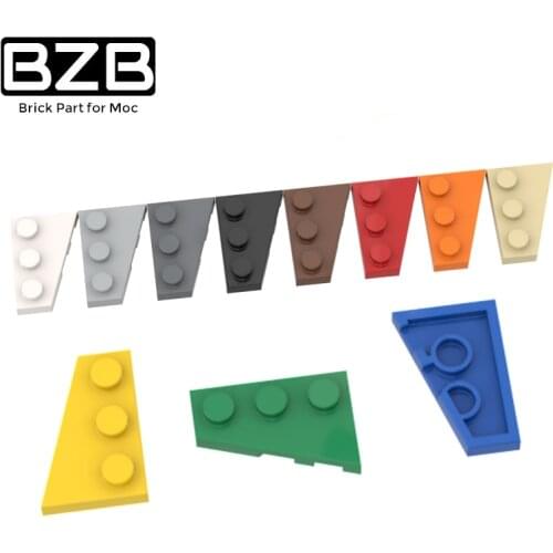 BuildMOC Compatible Assembles Particles 43723 2x3 For Building Blocks DIY LOGO Educational High-Tech Spare Toys