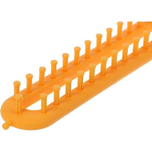 3 Size ABS Plastic Loom For Scarf Shawl Hat Socks Long Knit Knitter Knitting E56C