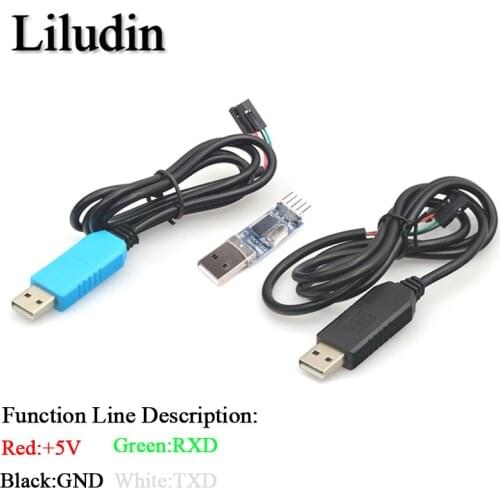 Smart Electronics PL2303 PL2303HX USB to UART TTL Cable Module 4p 4 pin RS232 Converter Serial Line Support Linux Mac Win7