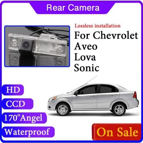 Reversing Back Up Waterproof Car Camera For Chevy Chevrolet Aveo Lova Sonic T200 T250 T300 2002~2020