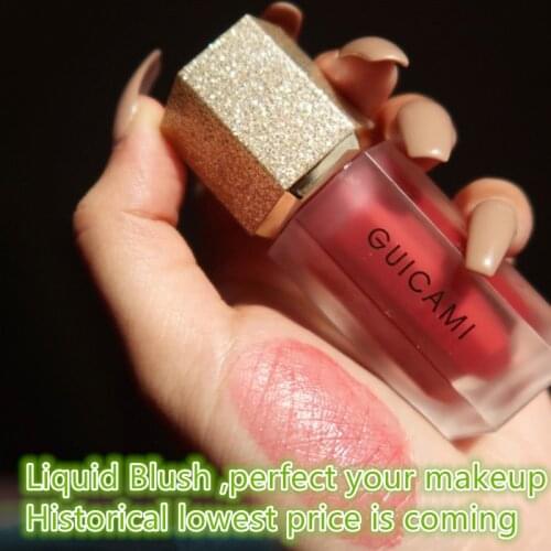 Liquid Blush Contour Makeup Long-lasting Matte Make Up Natural Cheek Contour Blusher косметика румяна maquiagem highlighter