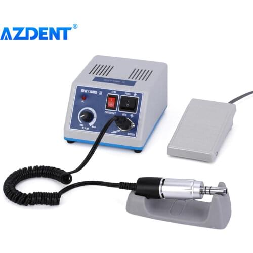 Dental 35000 RPM E Type Polishing Micro Motor Handpiece + Micromotor Polisher N3 New Marathon Polishing Unit