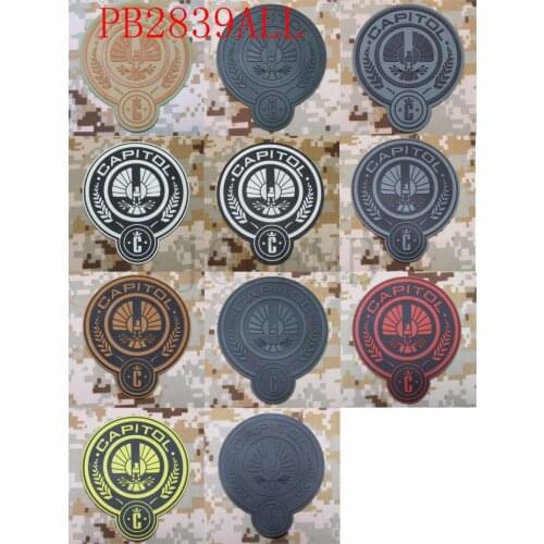 The Hunger Games The Capitol Morale 3D PVC patch