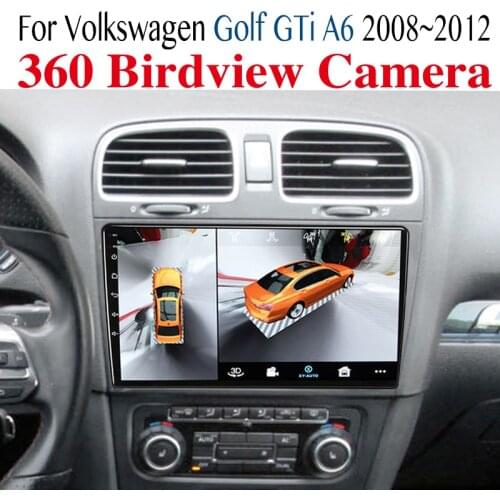 For Volkswagen VW Golf GTi A6 2008~2012 Car Multimedia GPS Audio Radio Navigation NAVI Player Built-in CarPlay 360 BirdView