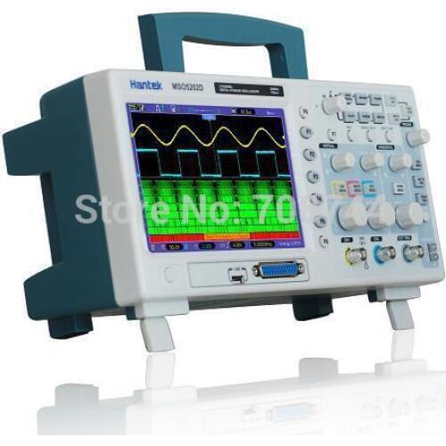 Hantek 200MHz MSO5202D Mixed Signal Digital Oscilloscope 16 Logical Channels +2 Analog Channels + External Trigger Channel