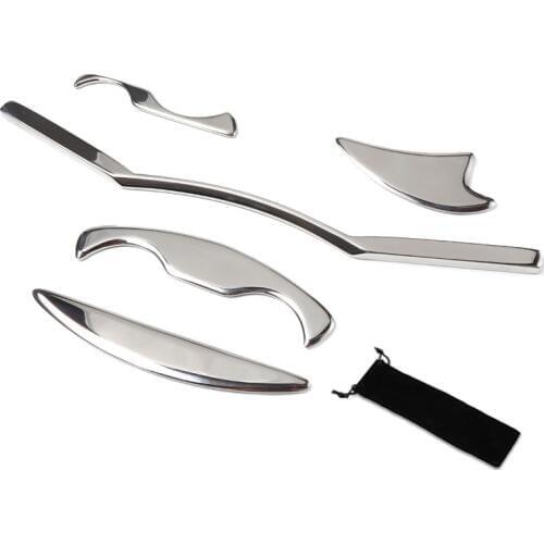 Deep Tissue Therapy Massager Tissue Recovery Pain Relief Promote Blood Circulation Stainless Steel GuaSha Scraper Massage Tools