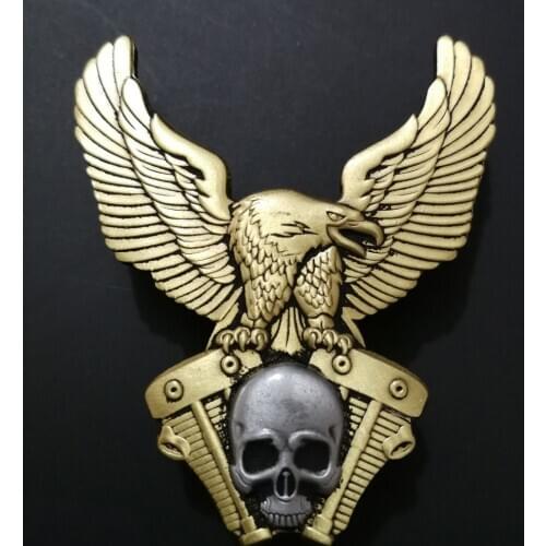 NEWEST MOTORCYCLE SKULL PINS BADGES BROOCHES FOR BIKER JACKET VEST SHOES BAG BELT GARMENT BROOCHES PINS HAT PINS BUCKLE