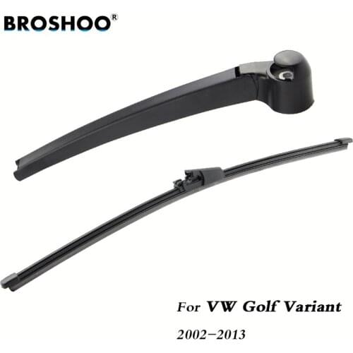 BROSHOO Car Rear Wiper Blade Back Windscreen Wiper Arm For Volkswagen Golf Variant (2002-2013) 325mm,Windshield Auto Styling