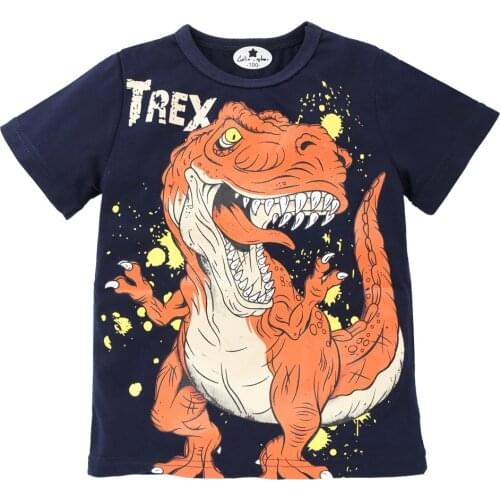 Dinosaurs Print Boys Girls Hoodies Spring Autumn Outerwear Kids Hooded Sweatshirt Boy Clothes Children Long Sleeve Pullover Tops