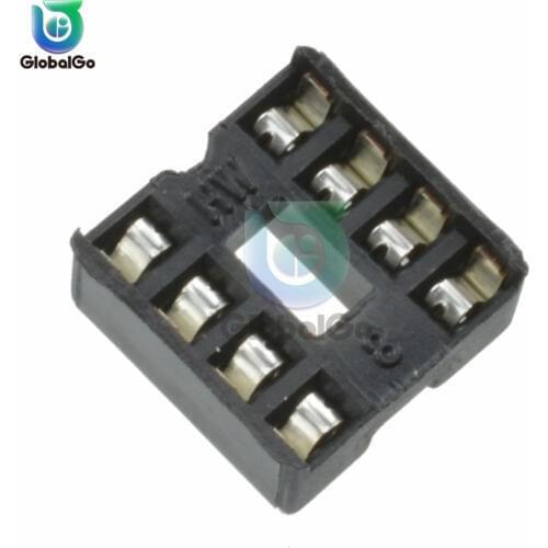 10 pcs/Lot 8P IC Block Holder DIP8 DIP-8 Socket Adapter Connector