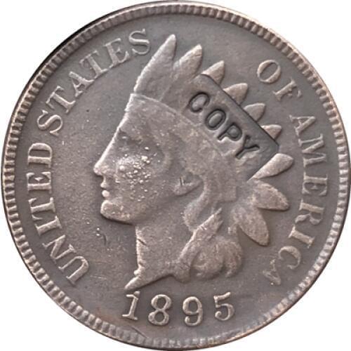 1895 Indian head cents coin copy