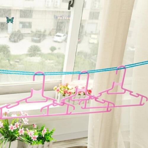 1974 windproof clothesline cool clothesline Japanese outdoor telescopic antiskid clothesline with hook rope free of hole t