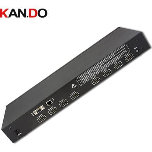 344 RS232 function,4x4 HDMI Matrix Switch with Remote Control,HDMI switch support 1080P,4 input ports 4 output video adapter