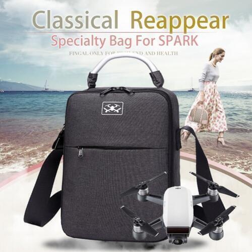 Free Shipping Shoulder bag Carrying Storage Bag Case Fancy Oxford cloth For DJI Spark Drone Accessories