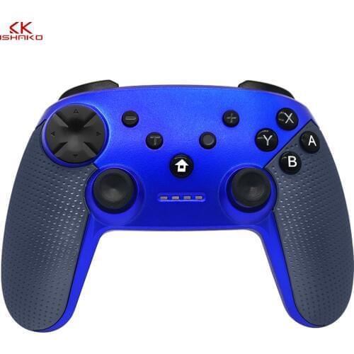 Wireless Bluetooth Gamepad Game joystick Controller For Nintendo Switch Double Shock Slim design Built-in Lithium Battery 400mah