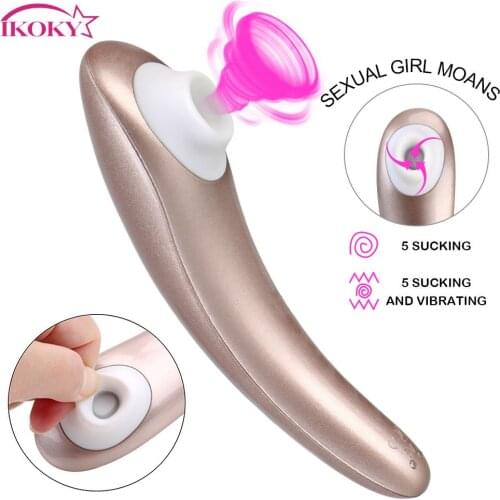 Erotic Breast Massager Clitoris Vagina Stimulator Tongue Clit Sucking Vibrator Sex Toys for Women Nipple Sucker