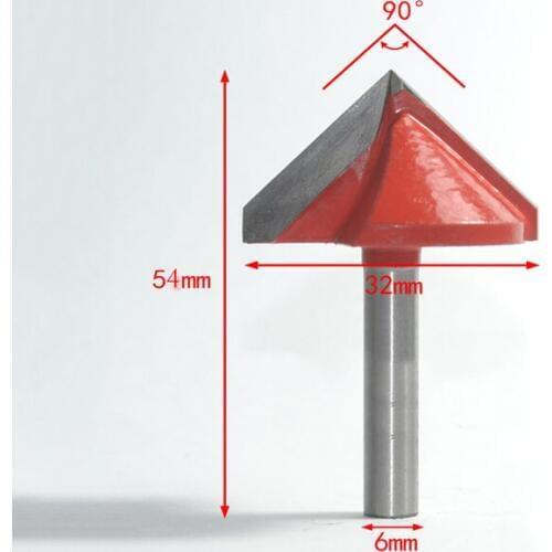 2pcs 60/90/120/150 Degree 3D CNC Router V Groove Bit Woodworking Parts Acrylic MDF Plywood PVC 3D End Mill Engraving Tools