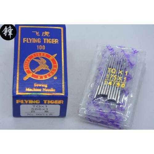 Tq*1 10#500PCS Flying Tiger strange brand sewing machine needle buttoning machine button machine needle of four eyes with TQX1