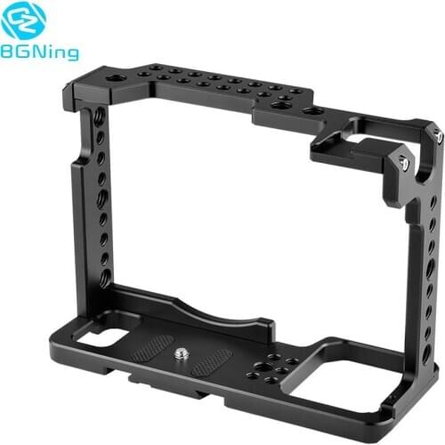 Camera Cage for Panasonic Lumix DC-S1 /S1R Cage With Cold Shoe Rail Mount For S1 S1R S1H Video Shooting Protective Case