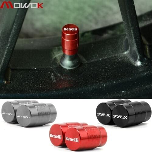 For BENELLI 502C 752S TRK 502/X 251 Leoncino 500/250/TRAIL BN302 TNT 125 300 600 CNC Wheel Tire Valve caps cover
