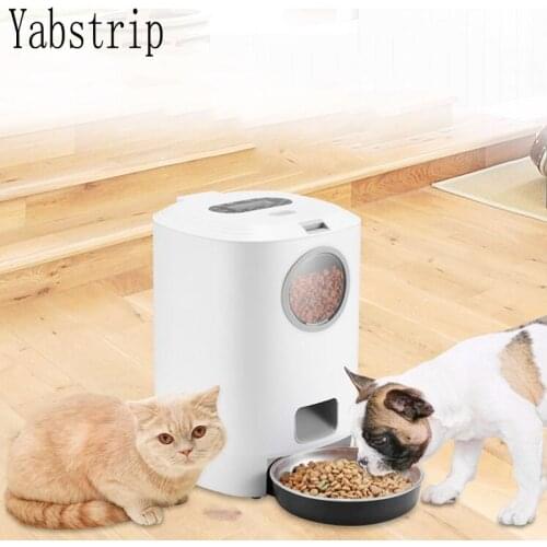 NEW 4.5L Fast Shipping Pet Feeder Food Container Smart Automatic Pet Dog Cat Food Feeder Bowl Dogs Feeder Product Supplies