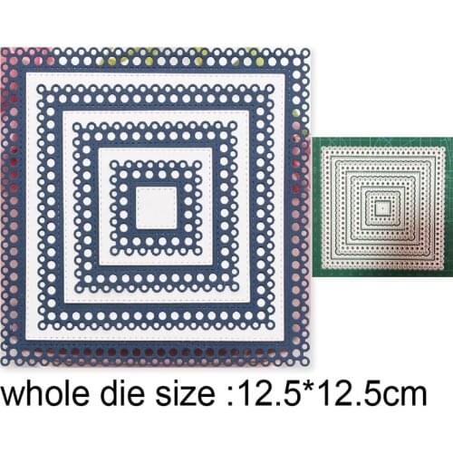 Metal cutting dies cut die mold Lace Background Frame decoration Scrapbook paper craft knife mould blade punch stencils dies