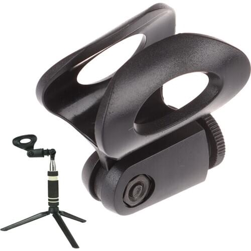 Multifunction Practical Portable Microphone Holder Universal Stage Clip Stand