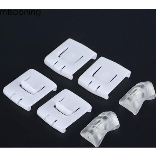 Mtsooning 6pcs Seat Rail Runner Clip Slider Guide Piece For VW Golf MK1 MK2 MK3 Corrado Audi