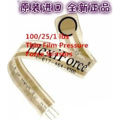 Fast Free Ship 2PCS New and Original for FlexiForce 100/25/1 lbs Thin Film Pressure Force Sensors A201 Pressure Sensor-100lbs