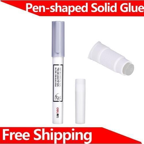 Pen-shaped Solid Glue Office Students Kids Handmade DIY Pen-shaped glue Stick Security Solid Stationery Office Supplies