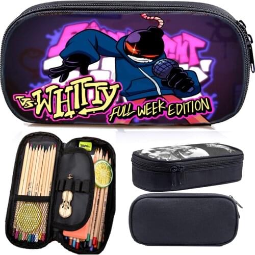 Hot Game Friday Night Funkin Pencil Cases Beautiful Makeup Bag Multifunction Pen Bag For Kids Kawaii School Supplies Storage Bag