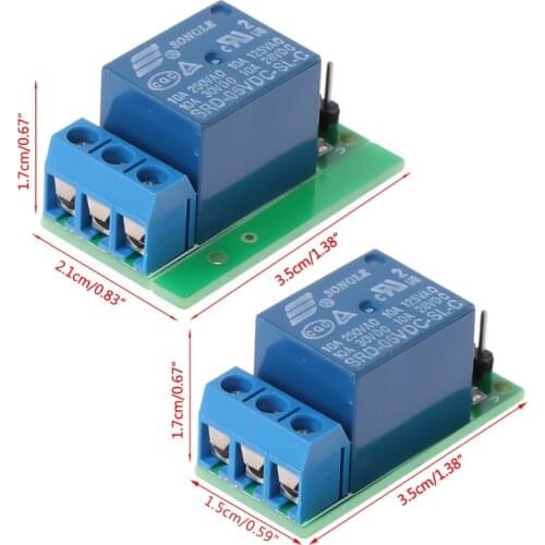 IO25A01 5V Flip-Flop Latch Relay Module Bistable Self-locking Switch Low Pulse Trigger Board