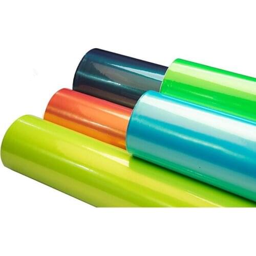 High Quality Air Bubble Free Glossy Candy Differ Color Pvc Car Vinyl Wrap Car Film