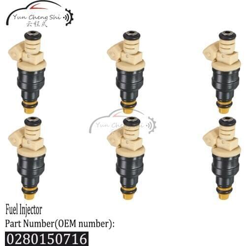 Fuel Injectors 822-11117 0280150710 for 1986-1992 For MERCURY/FORD/LINCOLN 2.9/3.0/3.8/4.9L