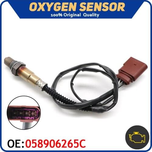 0258006305 Lambda Oxygen O2 Sensor Probe Air Fuel Ratio Sensor For Audi A4 A6 A8 TT Seat Arosa Leon Toledo Skoda Fabia Superb