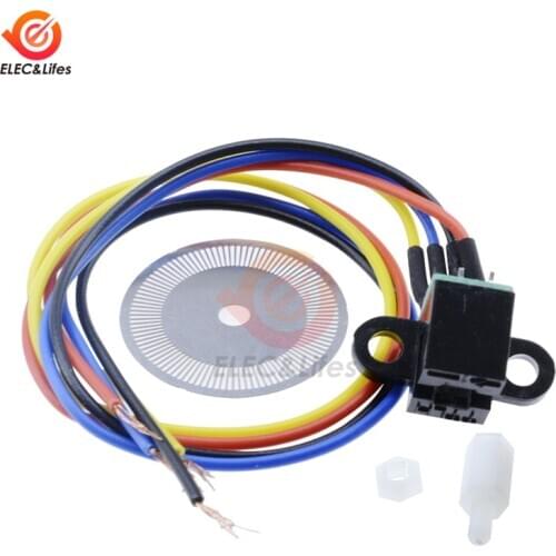 5V Photoelectric Speed Sensor Encoder Code Disc Disk Code Wheel for Freescale Smart Car 5V For Arduino