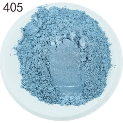 100g 405# Wathet Blue Pearl Powder Cosmetic Pigment Used in Pressed Powder, Lipstick, Eeye Shadow, Nail Polish