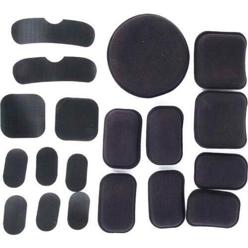 New Airsoft Tactical Fast MICH Helmet Replacement EVA Pad Protective Foam Pad Set 19pcs