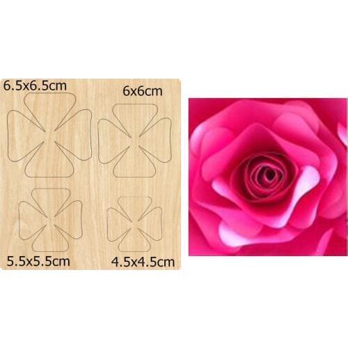 Flower craft dies Cutting Dies Cuts Steel-rule Wooden Cutter wood Knife mold scrapbooking 212