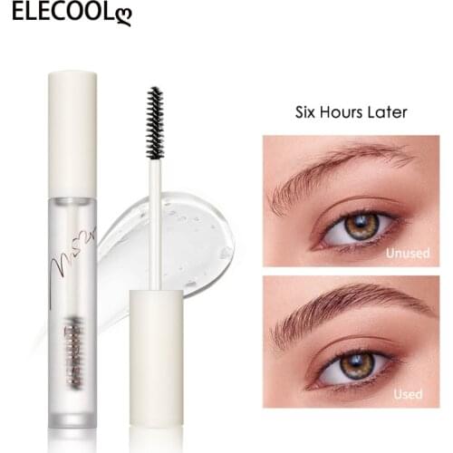 ELECOOL Clear Eyebrow Gel Sculpt Lift Brow Soap Cosmetics Fast Dry Waterproof Brows Styling Colorless Eyebrow Top coat Cosmetics