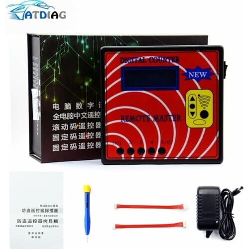 Remote Regenerator Master Digital Counter Remote Key Programmer,Frequency Meter Fixed/Rolling Copier RF Remote Controller
