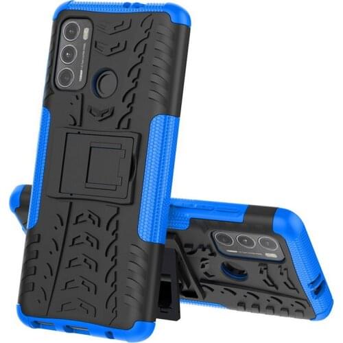 For Motorola G60 G30 G10 G100 Case Rubber Anti-Knock Hybrid Phone Cover For MOTO G Stylus 2021 G9 Power Play 5G E7 Plus G8 Plus