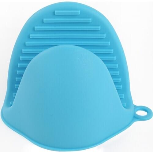 Silicone anti-scalding Oven Gloves Mitts Potholder Kitchen BBQ Gloves Tray Pot Dish Bowl Holder Oven Handschoen Hand Clip