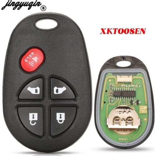 Jingyuqin Xhorse XKTO08EN VVDI Wire Universal Remote Key 5 Buttons For VVDI Key Tool English Version