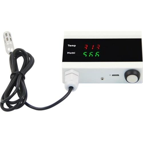 WIFI Temperature & Humidity Sensor Indoor Hygrometer Thermometer Detector With Display Support Alexa Google Home Smart Life