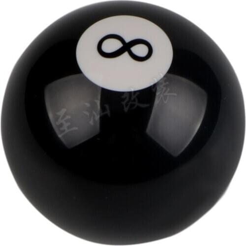 Factory Direct Car Modification Shift Head Black No. 8 Billiard Manual Wave Stick Head Black Eight Shift Handball Universal