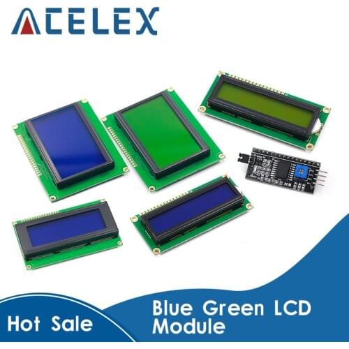 1PCS LCD module Blue Green screen IIC/I2C 1602 for arduino 1602 LCD UNO r3 mega2560 LCD1602