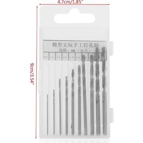 1 PC Parallel Shank Twist Drill Bit breaker Aiguille Solid Borer Punching Hole Supply