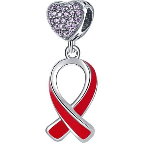 2021 New Classic 925 Sterling Silver Heart Beads Original Fashion Fine Charms Bracelets Pendants For Women DIY Jewelry Making